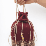 Maroon Potli For Her