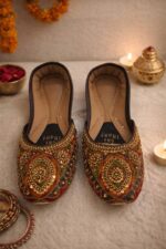The Mughal Medallion Traditional Khussa For He