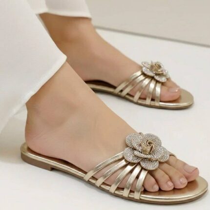 Golden Flats For Her