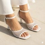 White Heels For Her