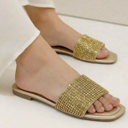 Golden Flats For Her
