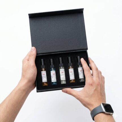 Pack of 5 fragrances tester box for Men