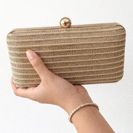 Golden Clutch For Her-Cl-219