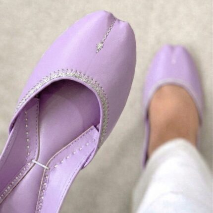 Casual Lilac Khussa For Her