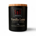 Vanilla Luxe Luxury Candle – Rich Sweet Vanilla Aroma, Hand-Poured Wax (150g)
