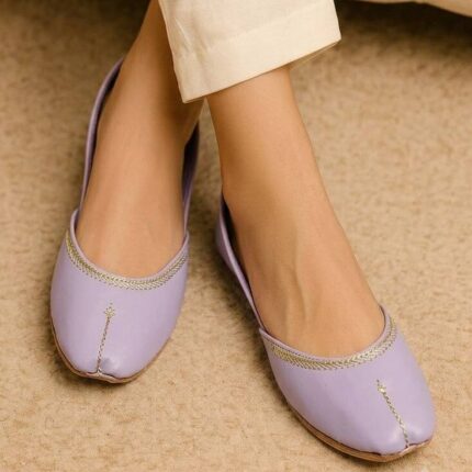 Casual Lilac Khussa For Her