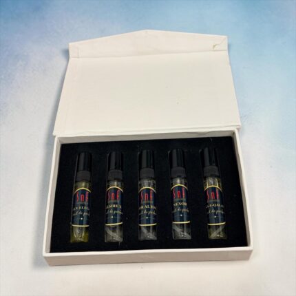 Pack of 5 fragrances Discovery set / tester box for Men (5ML)