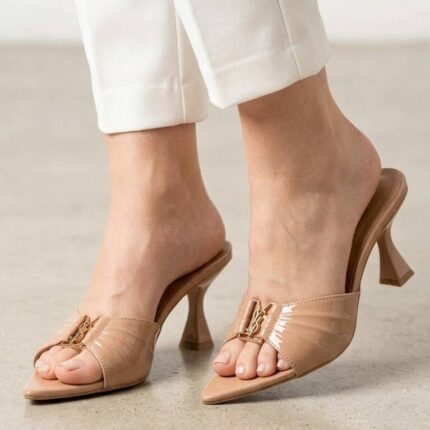 beige heels for her