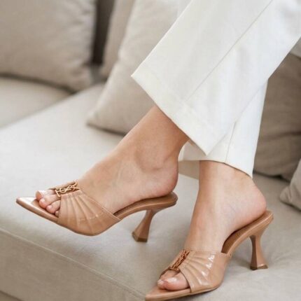 beige heels for her