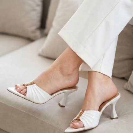 White Heels For Her