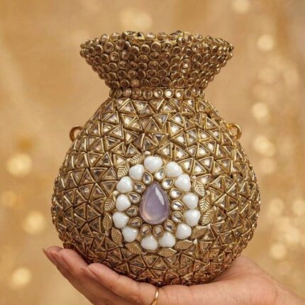 The Noor Jehan Golden Potli For Her