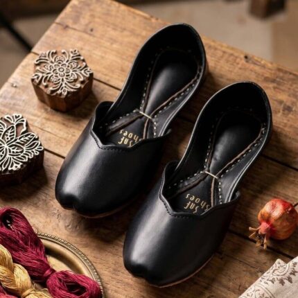 Black Khussa For Her-2298