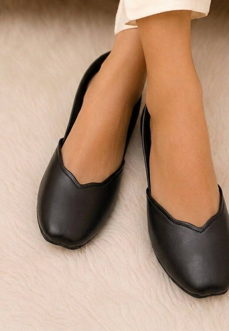 Black Khussa For Her-