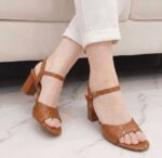 The Crocodile Mustard Heels For Her
