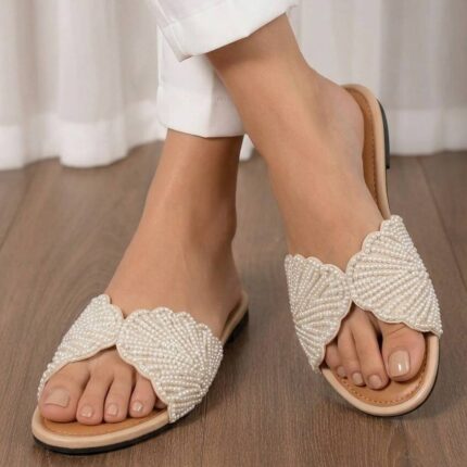 The Shell Motif Flats For Her