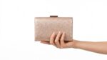 Casual Peach Clutch For Women