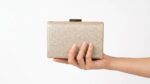 Casual Golden Clutch For Women