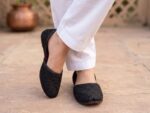 Royal Black Punjabi Men's Jutti