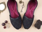 Royal Black Punjabi Men's Jutti