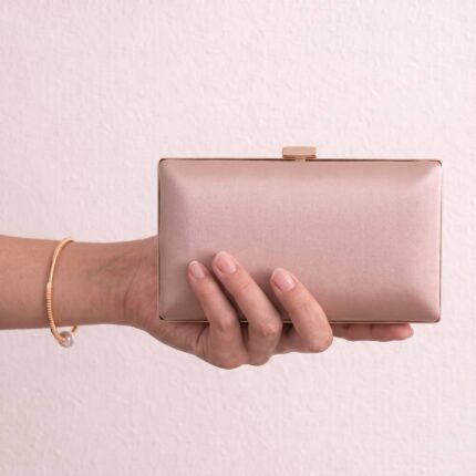 Casual Peach Clutch For Women