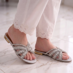 ✨ Shimmery Silver Flats For Women-3372 💖👡 Add a touch of sparkle to your everyday style with Shimmery Silver Flats For Women-3372 by SNF Products. ✨ Featuring a beautiful shimmery silver look, these stylish ladies' flats are perfect for women who love elegant, versatile, and fashionable footwear. 💖 Perfect for Every Occasion: Whether you're heading to a party, wedding, Eid celebration, dinner, or casual outing, these silver flats complement both traditional Pakistani outfits and modern dresses. Their glamorous silver finish makes them an excellent choice for adding a chic touch to your wardrobe. 👗🌸 🌟 Why Choose Shimmery Silver Flats from SNF Products? ✨ Elegant and eye-catching silver finish 👡 Stylish flats for women 💃 Easy to pair with festive and everyday outfits 🎉 Suitable for parties, weddings, and special occasions 🛍️ A fashionable addition to your footwear collection Shimmery Silver Flats For Women