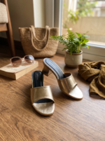 Golden Heels For Women